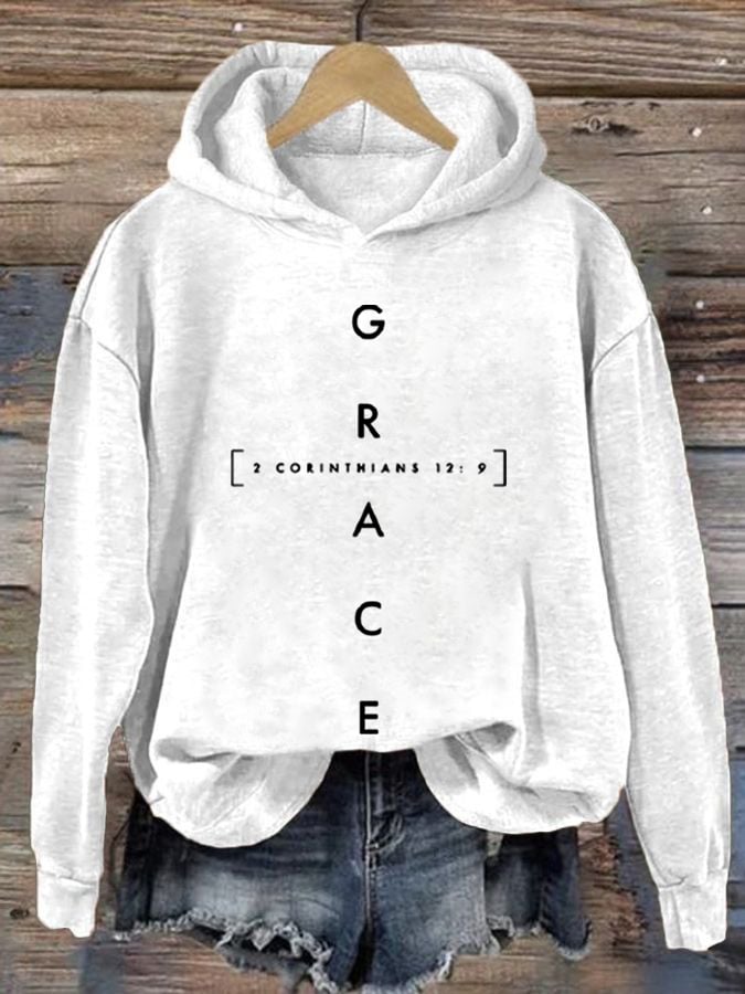 Women'S Grace Print Hoodie