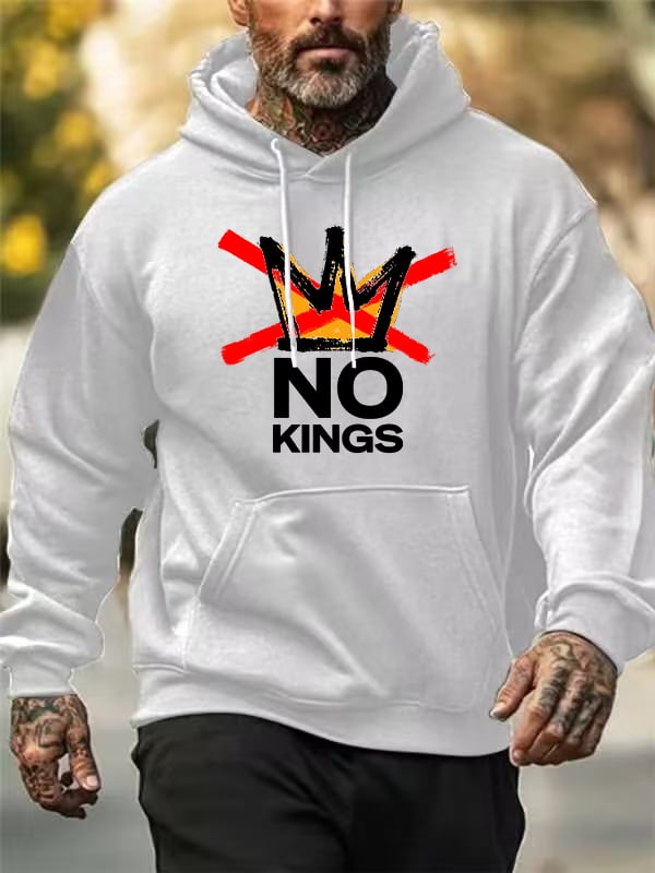 🔥Buy 3 Get 15% Off🔥Men's America has No Kings Printed Casual Hoodies
