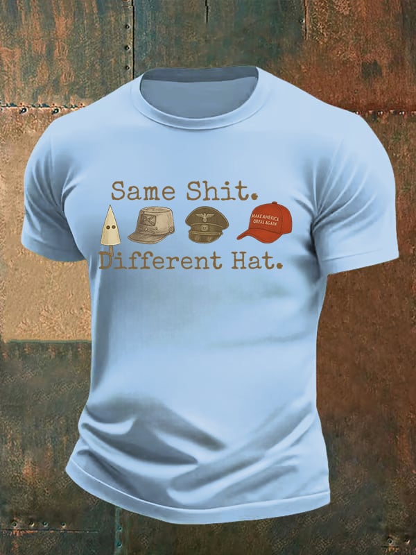 🔥Buy 3 Get 15% Off🔥Men's Same shit Different costume Print T-Shirt