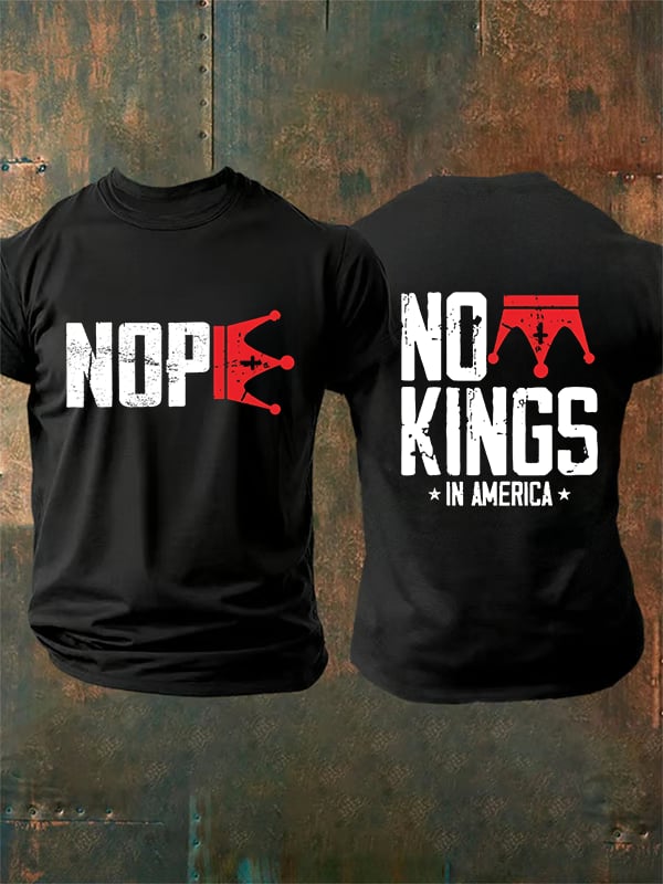 Men's No Kings In America T-Shirt