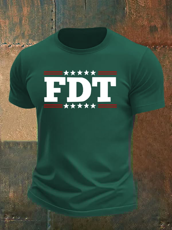 🔥Buy 3 Get 15% Off🔥Men's FDT Print T-Shirt
