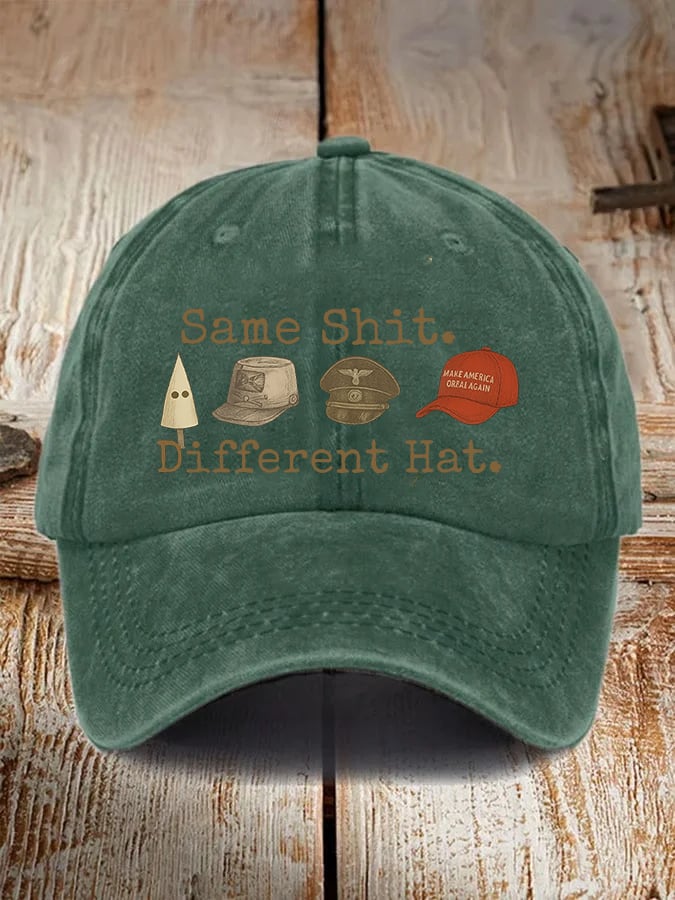🔥Buy 3 Get 15% Off🔥Unisex Same shit Different costume Print Hat