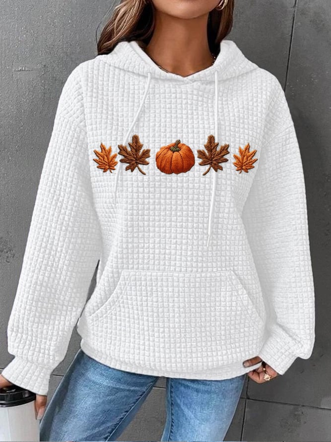 Women's Fall Thanksgiving Pumpkin Hoodie
