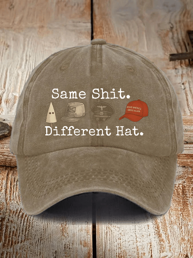 🔥Buy 3 Get 15% Off🔥Unisex Same shit Different costume Print Hat