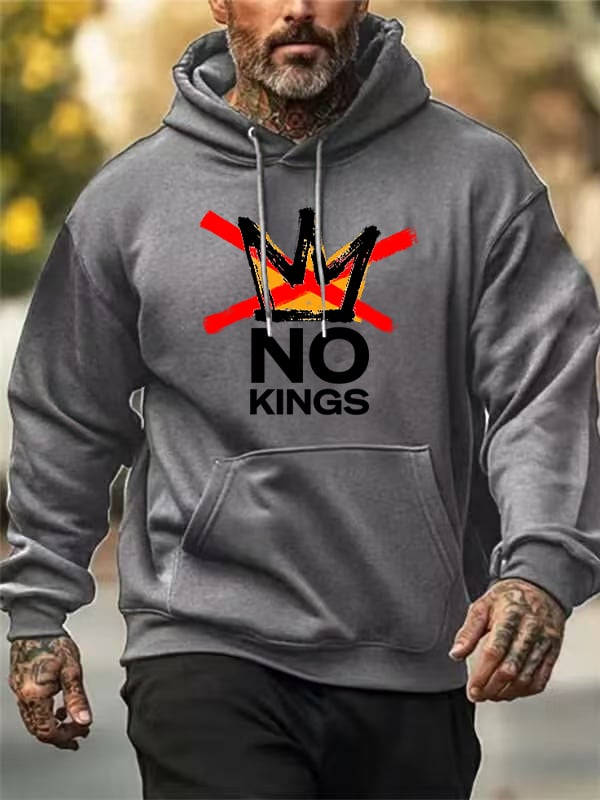 🔥Buy 3 Get 15% Off🔥Men's America has No Kings Printed Casual Hoodies