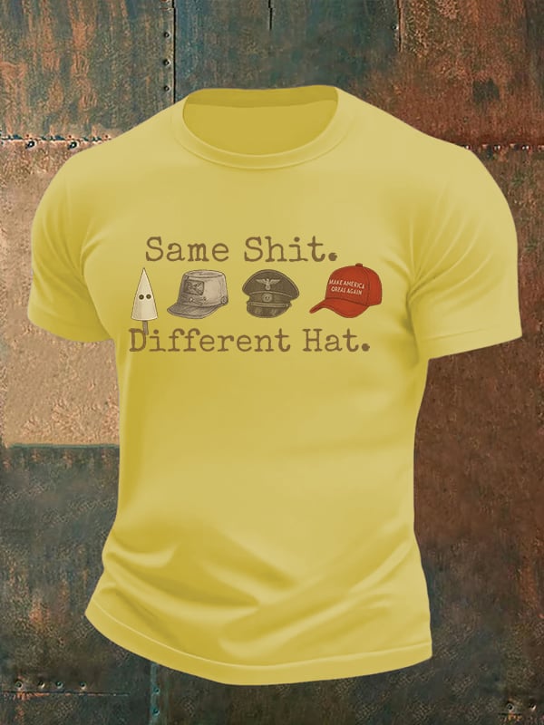🔥Buy 3 Get 15% Off🔥Men's Same shit Different costume Print T-Shirt