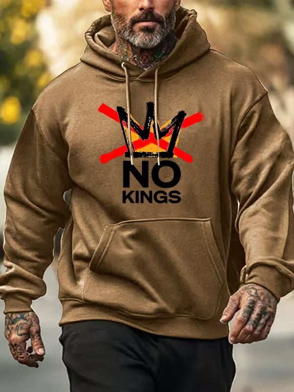 🔥Buy 3 Get 15% Off🔥Men's America has No Kings Printed Casual Hoodies