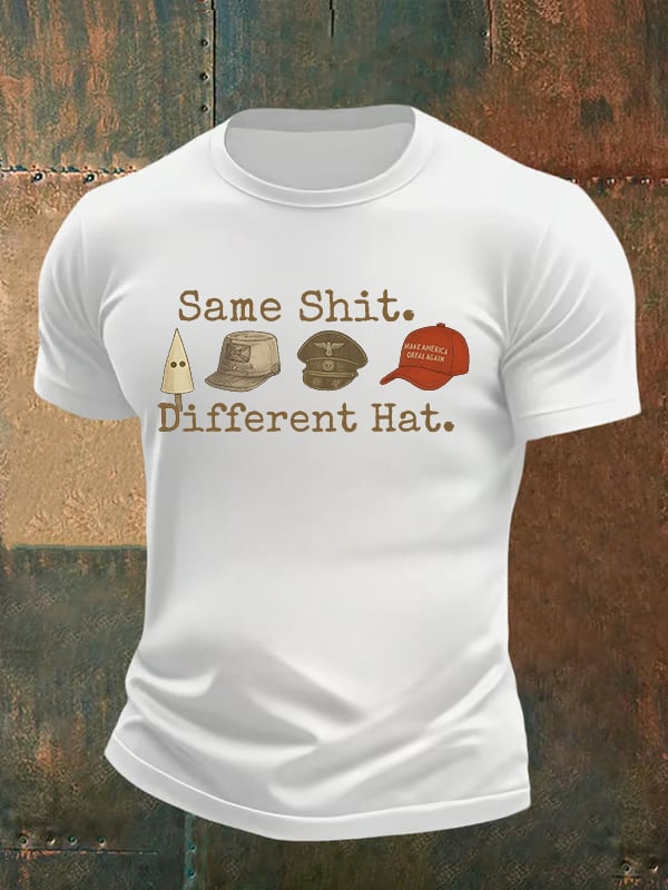 🔥Buy 3 Get 15% Off🔥Men's Same shit Different costume Print T-Shirt