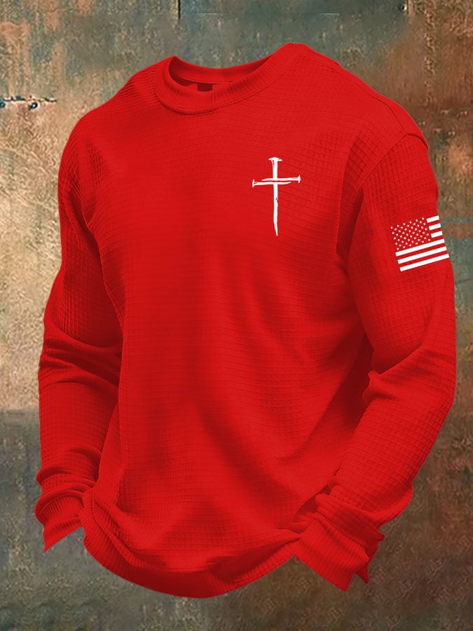 Men's Faith Print Waffle T-Shirt