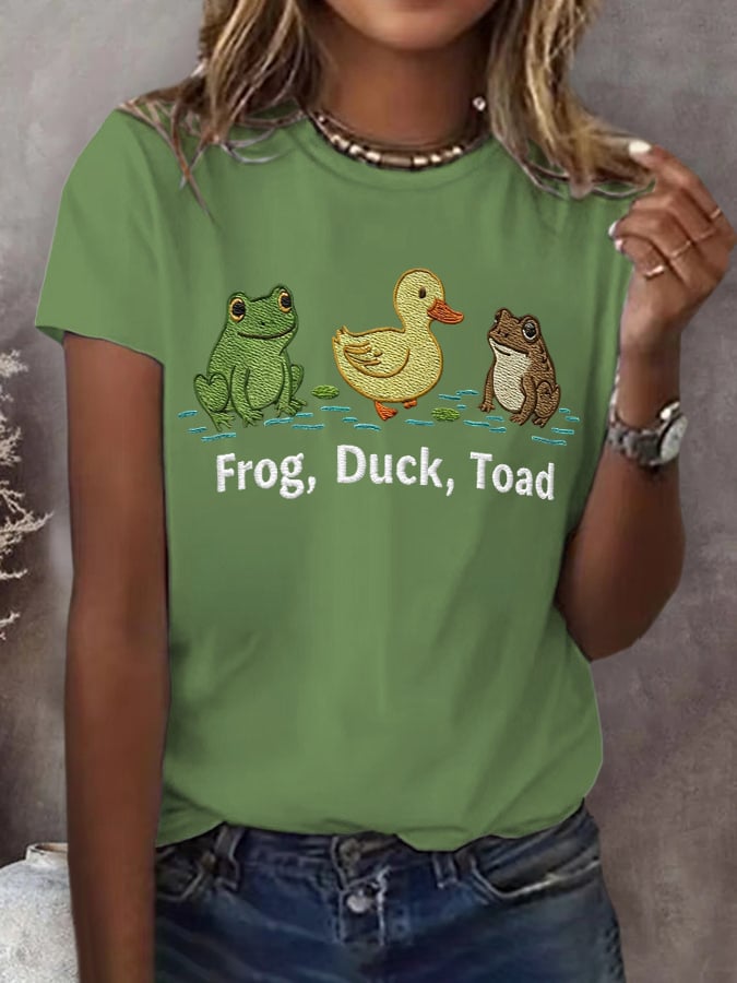 🔥Buy 3 Get 15% Off🔥Women's FDT Print T-Shirt