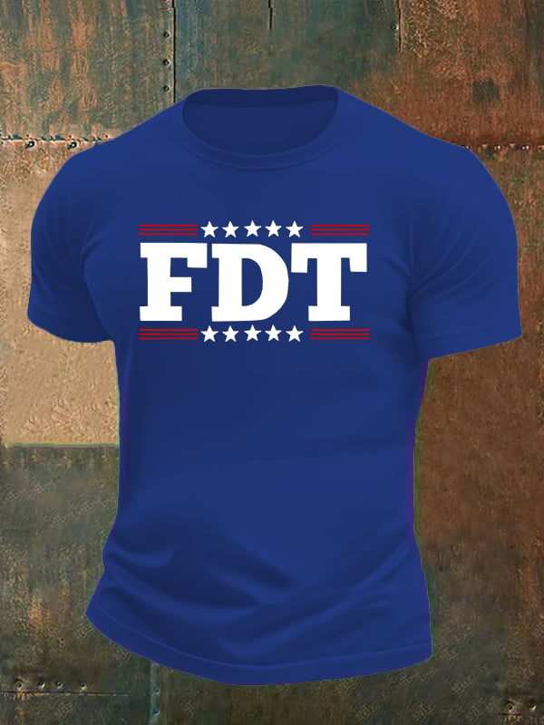 🔥Buy 3 Get 15% Off🔥Men's FDT Print T-Shirt