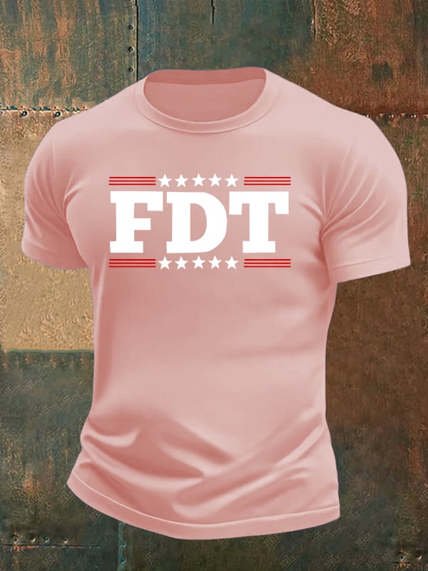 🔥Buy 3 Get 15% Off🔥Men's FDT Print T-Shirt