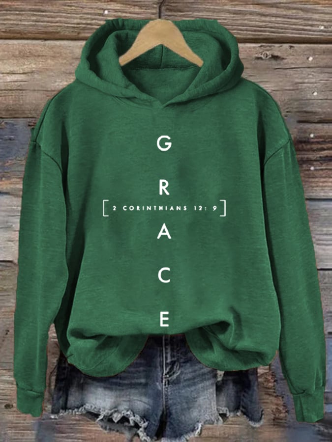 Women'S Grace Print Hoodie