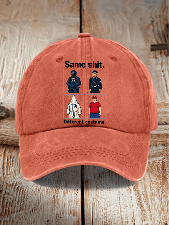 🔥Buy 3 Get 15% Off🔥Unisex Same shit Different costume Print Hat