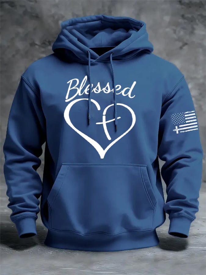 Men's Faith Printed Hoodie