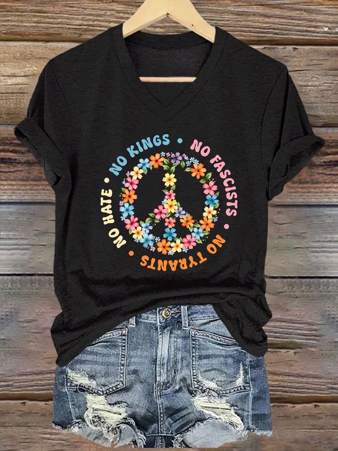 🔥Buy 3 Get 15% Off🔥Women's Casual FDT Printed Short-Sleeve T-Shirt