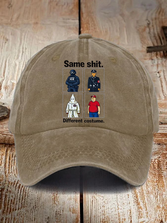 🔥Buy 3 Get 15% Off🔥Unisex Same shit Different costume Print Hat
