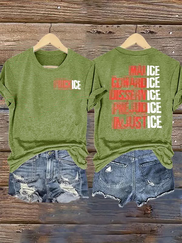 Women's Justice For Her Print T-Shirt