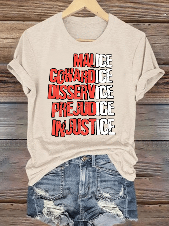 Women's Justice For Her T-Shirt