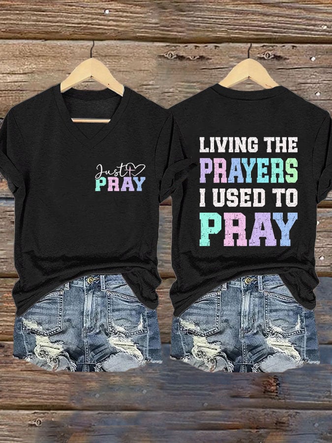Women's Living The Prayers T-Shirt