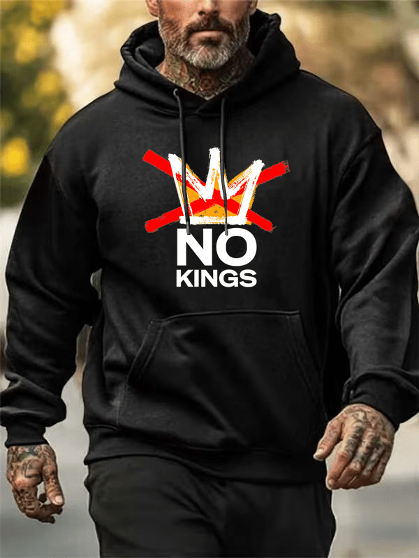 🔥Buy 3 Get 15% Off🔥Men's America has No Kings Printed Casual Hoodies