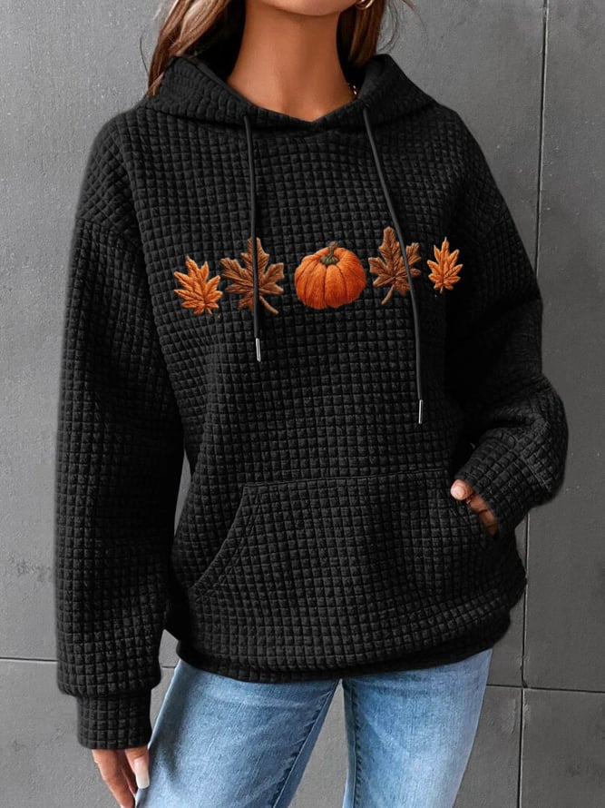 Women's Fall Thanksgiving Pumpkin Hoodie