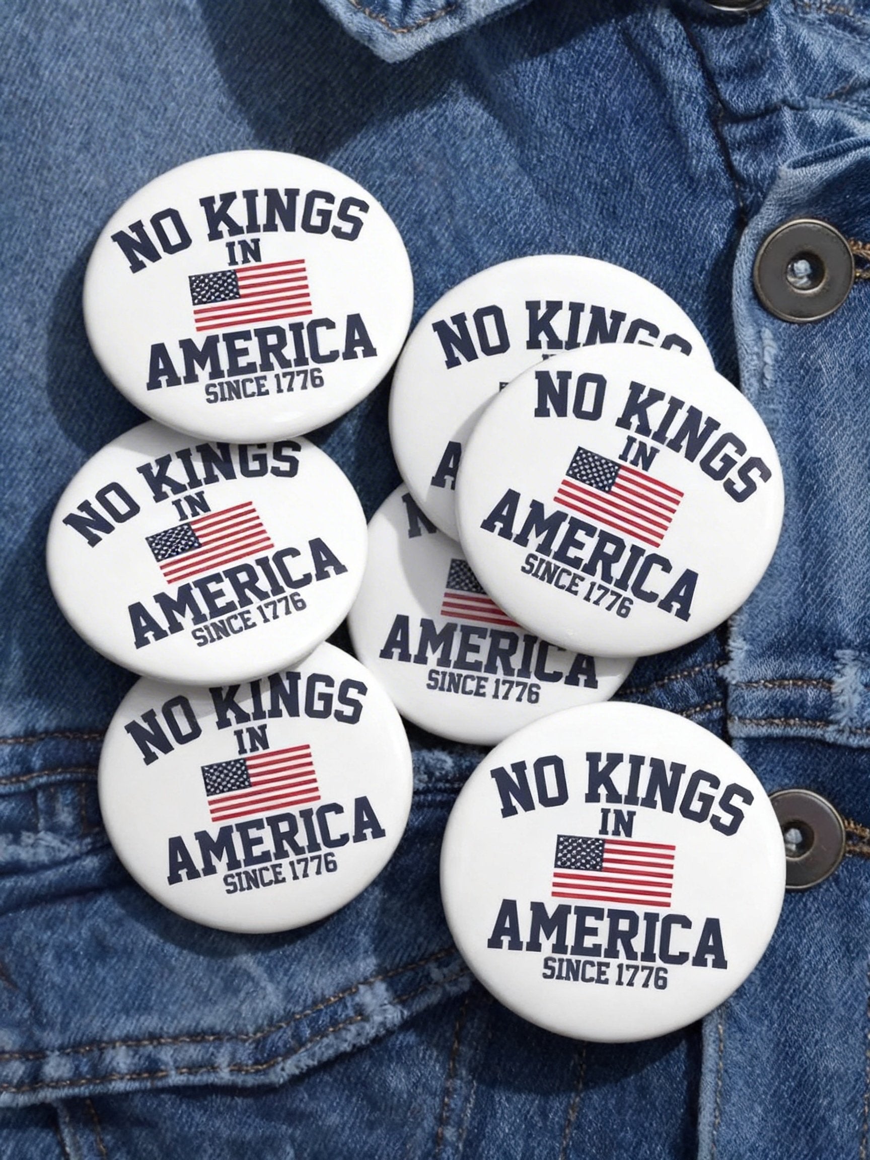 🔥Buy 3 Get 15% Off🔥No Kings Pin Button