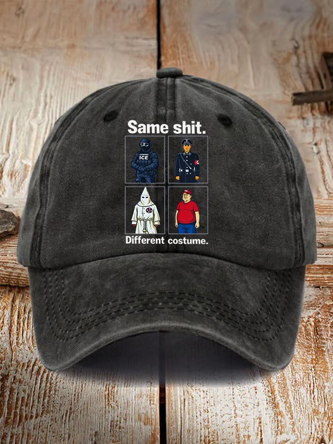 🔥Buy 3 Get 15% Off🔥Unisex Same shit Different costume Print Hat