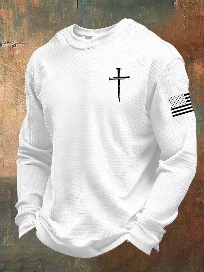 Men's Faith Print Waffle T-Shirt