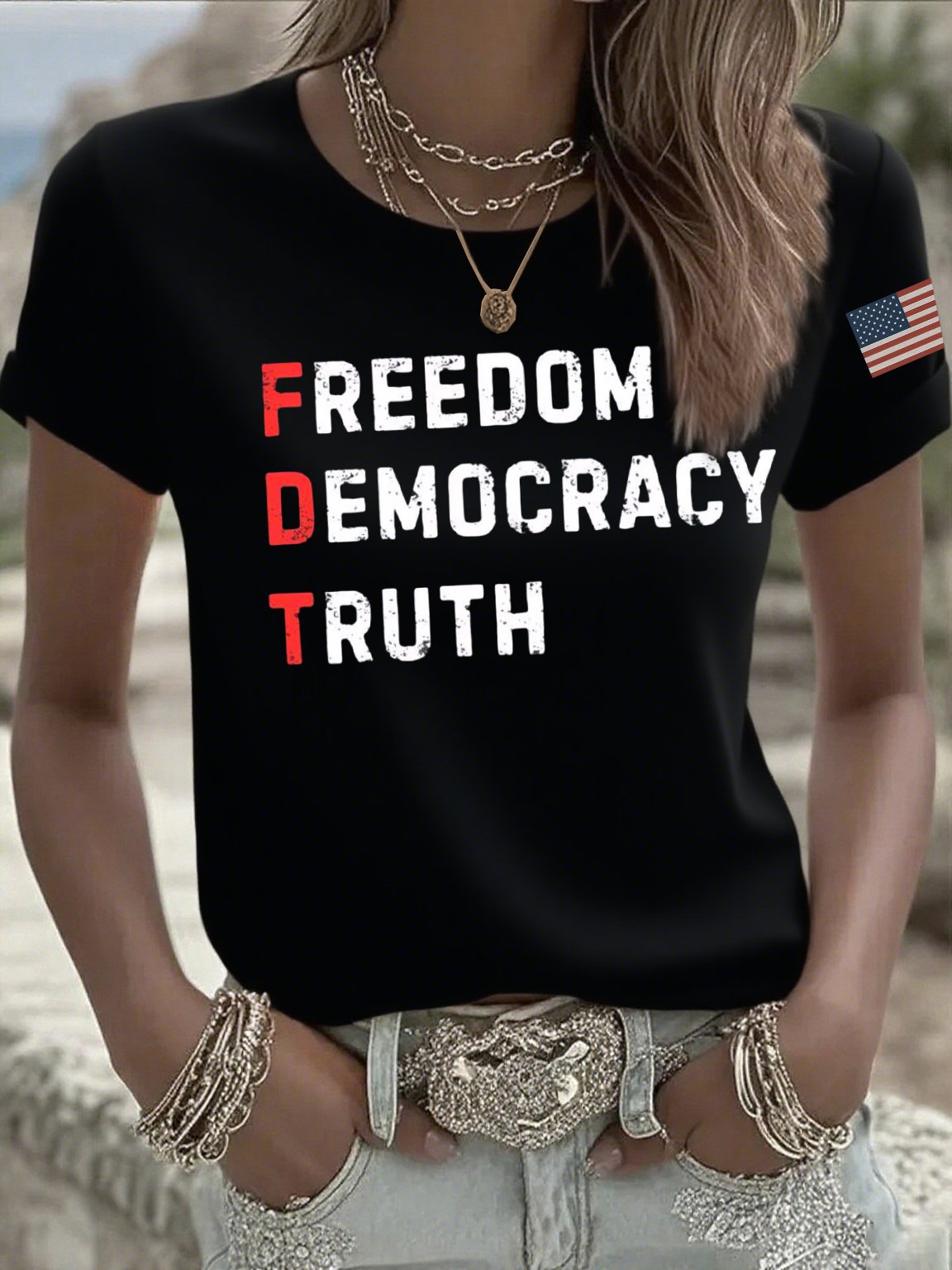 🔥Buy 3 Get 15% Off🔥Women's casual FDT loose T-shirt