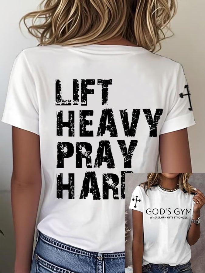 Women's Gym Faith T-Shirt