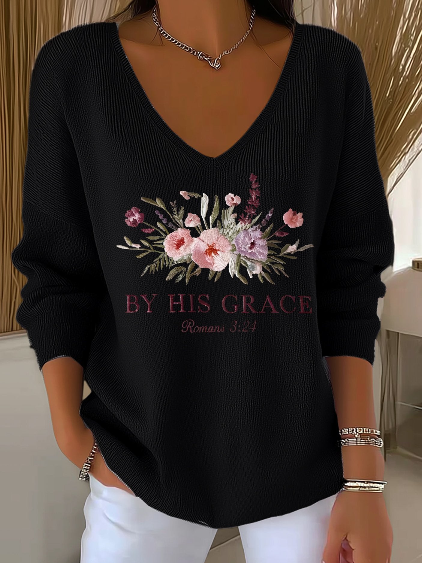 Women's Faith Hooded Long Sleeve T-Shirt