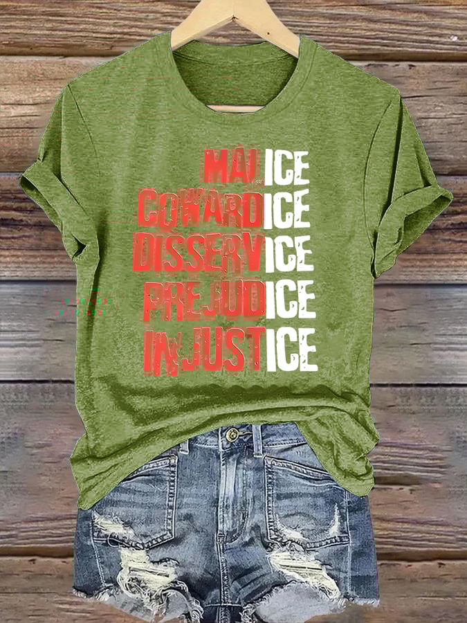 Women's Justice For Her T-Shirt