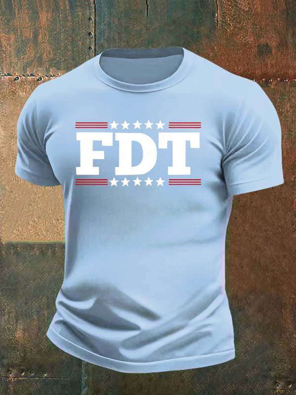 🔥Buy 3 Get 15% Off🔥Men's FDT Print T-Shirt