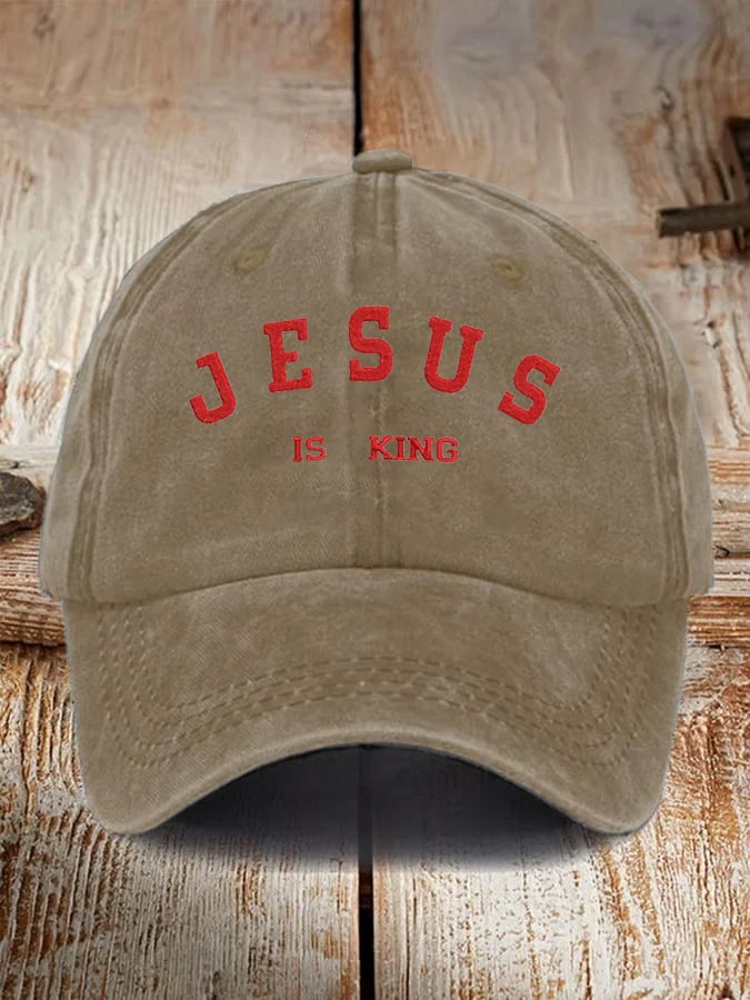 Unisex Jesus is King Hat