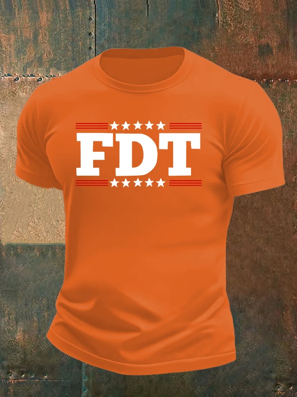 🔥Buy 3 Get 15% Off🔥Men's FDT Print T-Shirt