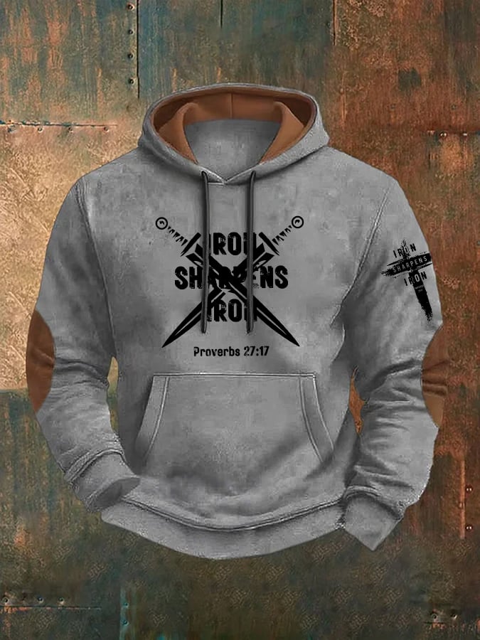 🔥Buy 3 Get 15% Off🔥Men's Iron Sharpens Iron Faith Sweatshirts