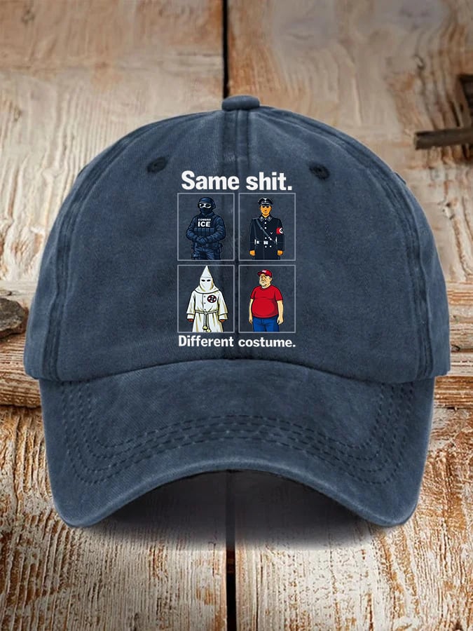 🔥Buy 3 Get 15% Off🔥Unisex Same shit Different costume Print Hat