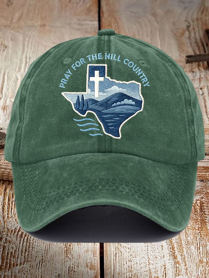 Texas Pray Vintage Baseball Cap