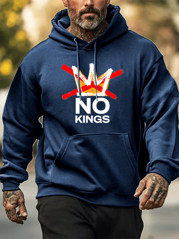🔥Buy 3 Get 15% Off🔥Men's America has No Kings Printed Casual Hoodies