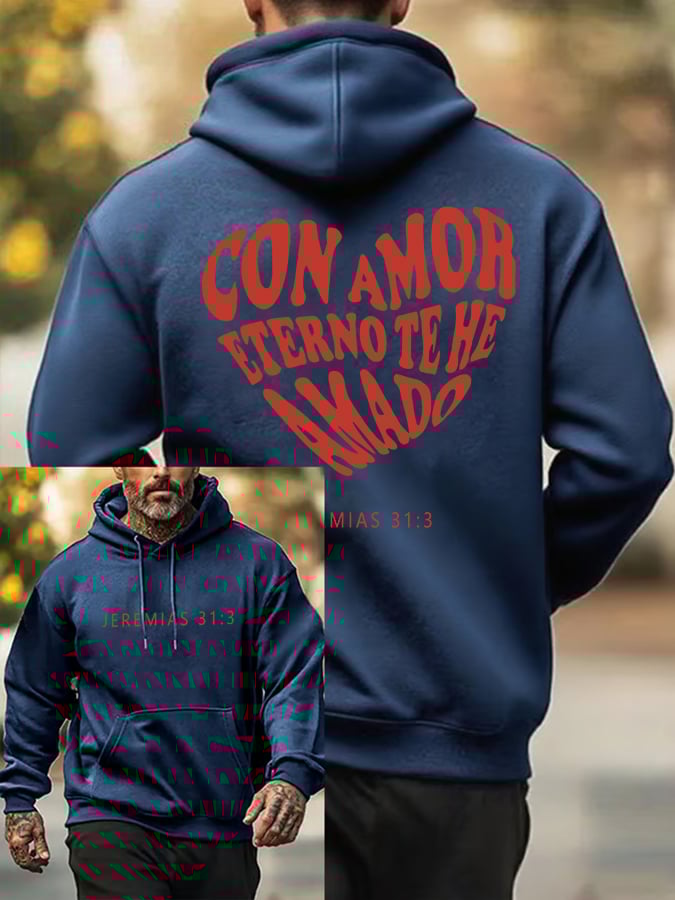 Men'S Faith Print Sweatshirt