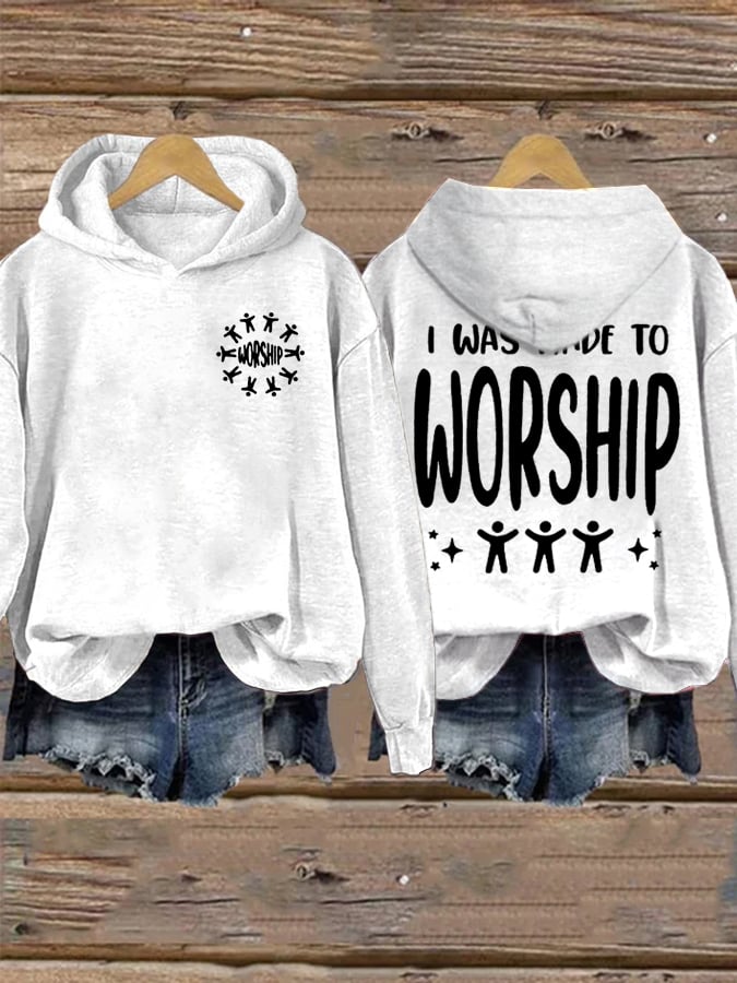 🔥Buy 3 Get 15% Off🔥Women's I Was Made To Worship Sweatshirts