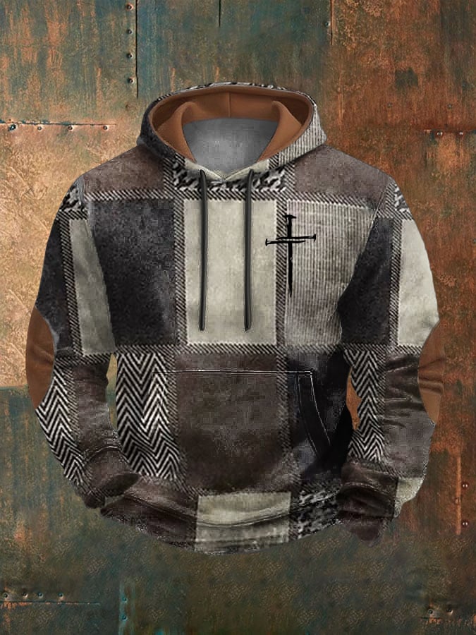 Men'S Christian Faith Print Casuasl Hoodie
