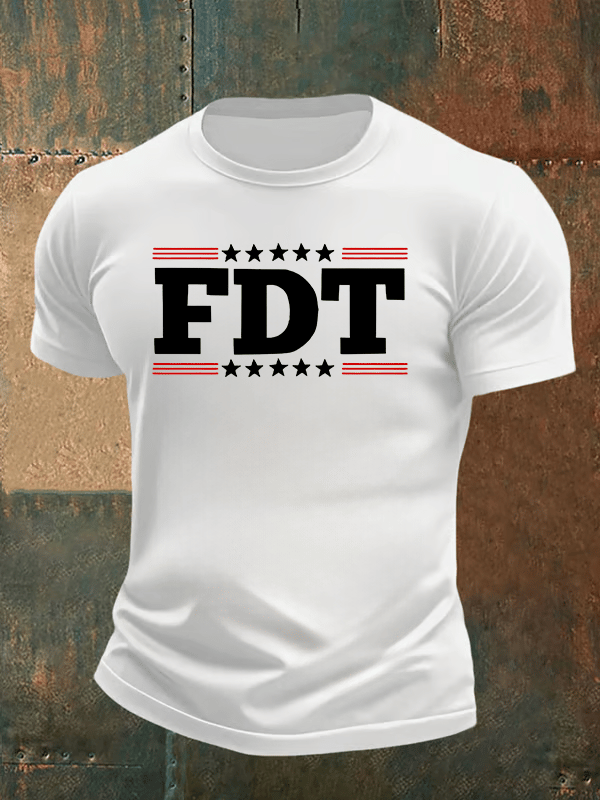 🔥Buy 3 Get 15% Off🔥Men's FDT Print T-Shirt