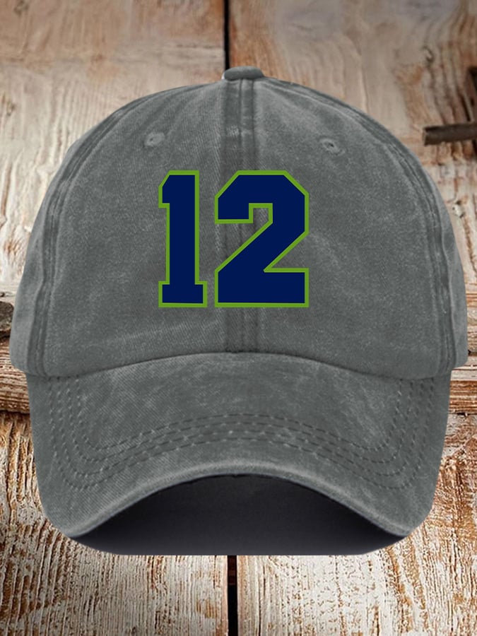 Unisex Rugby Print Hat