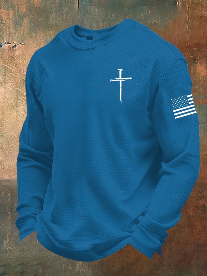 Men's Faith Print Waffle T-Shirt