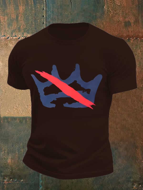 🔥Buy 3 Get 15% Off🔥Men's America has no kings print T-Shirt