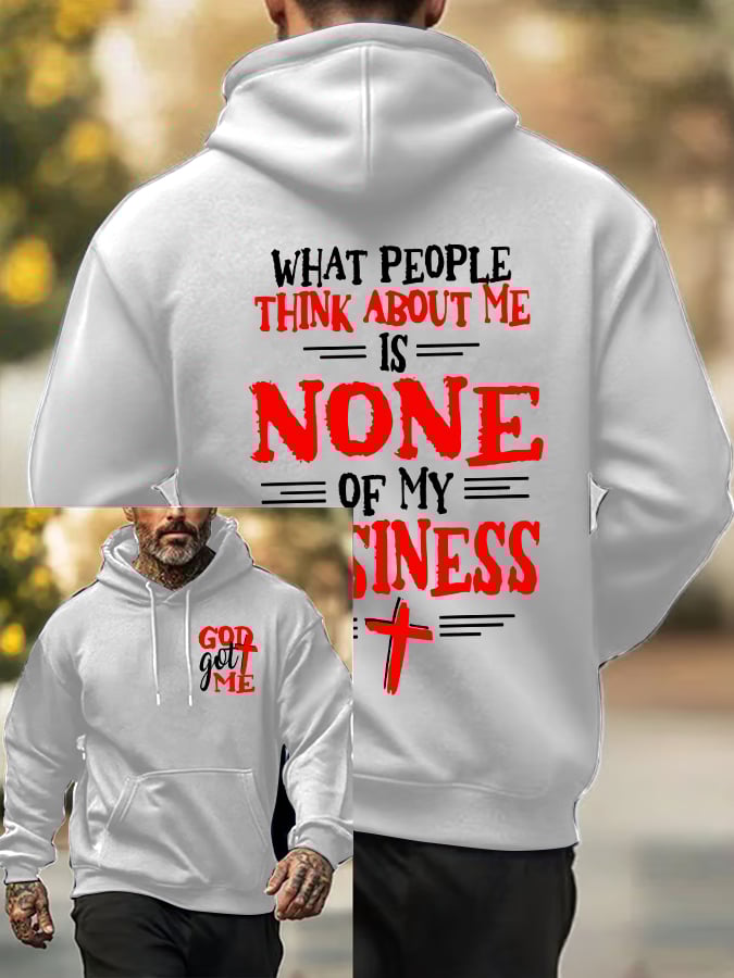 Men'S Faith Print Sweatshirt