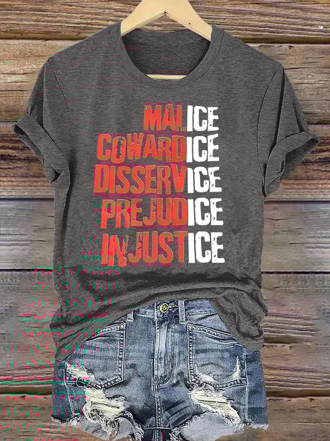 Women's Justice For Her T-Shirt