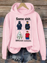 🔥Buy 3 Get 15% Off🔥Women's  Same shit Different costume  Print  Hoodie
